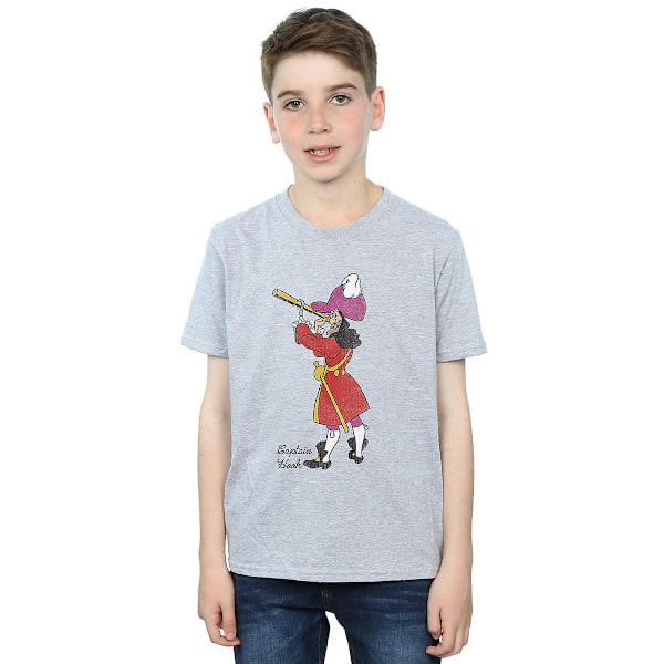 Peter Pan Boys Classic Captain Hook T-shirt 5-6 år Sports Grå Sports Grey 5-6 Years
