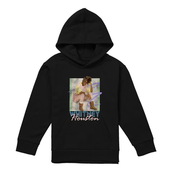 Whitney Houston Barn/Ungdomar How Will I Know Pullover Hoodie Black 12-13 Years