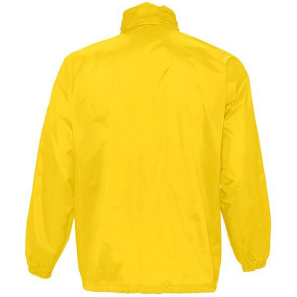 SOLS Unisex Surf Windbreaker Lättviktsjacka L Guld Gold L