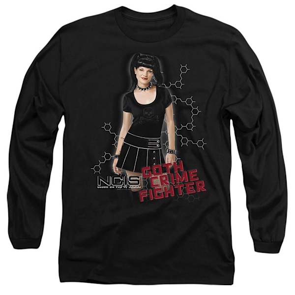NCIS Unisex Vuxen Goth Brottsbekämpare T-Shirt M Svart Black M