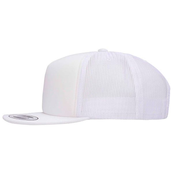 Flexfit By Yupoong Foam Trucker Cap One Size Vit White One Size
