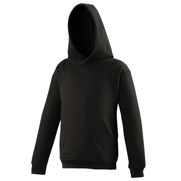 Awdis Barn Unisex Huvtröja / Hoodie / Skolkläder 7-8 År Jet Black 7-8 Years