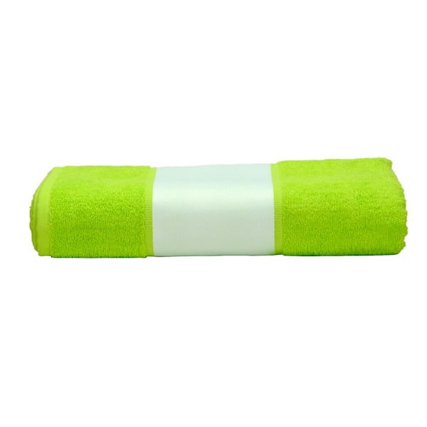 A&R Towels Subli-Me Handduk En Storlek Limegrön Lime Green One Size