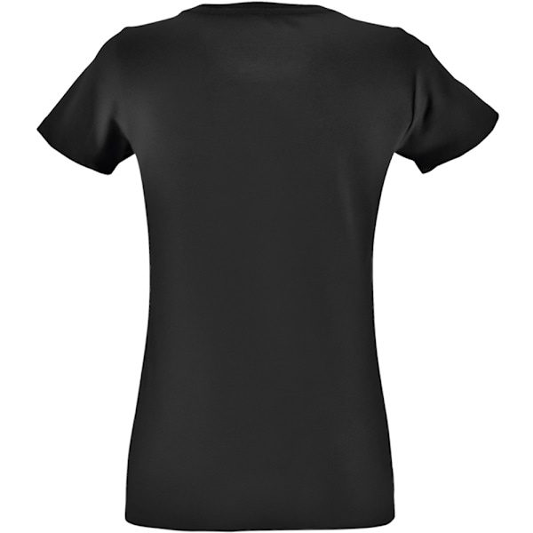 SOLS Dam/Kvinnor Regent Fit Kortärmad T-shirt S Deep Black Deep Black S