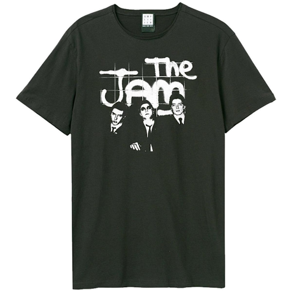 Amplified Unisex Vuxen Gruppbild The Jam T-Shirt L Charcoal Charcoal L