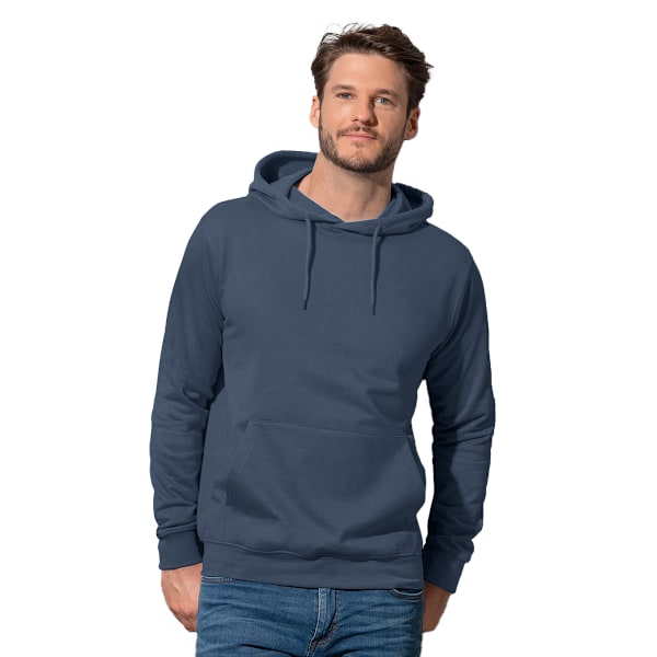 Stedman Mens Classic Hood XL Marinblå Navy XL