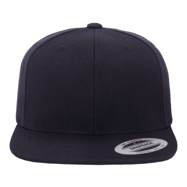 Yupoong Mens The Classic Premium Snapback- cap (paket med 2) One S Navy One Size