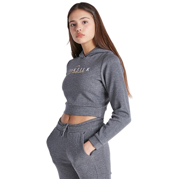 SikSilk Girls Signature Track Top 9-10 År Gråmelerad Grey Marl 9-10 Years