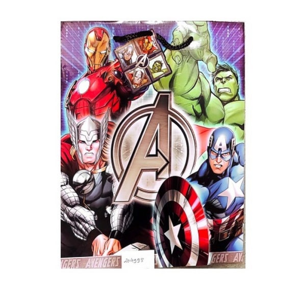 Avengers Action Pose Presentpåse One Size Flerfärgad Multicoloured One Size