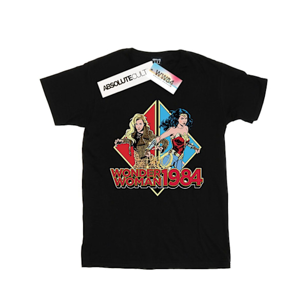 DC Comics Boys Wonder Woman 84 Back To Back T-Shirt 5-6 År B Black 5-6 Years