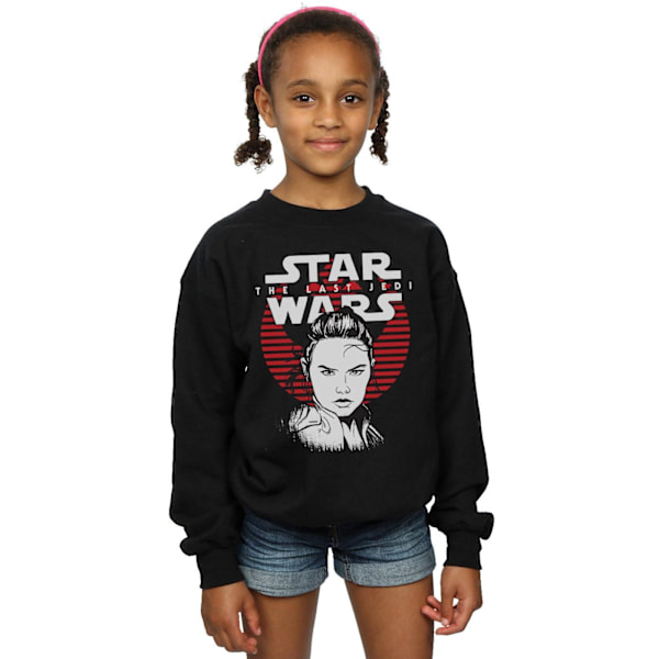 Star Wars Girls The Last Jedi Heroes Sweatshirt 5-6 år Svart Black 5-6 Years