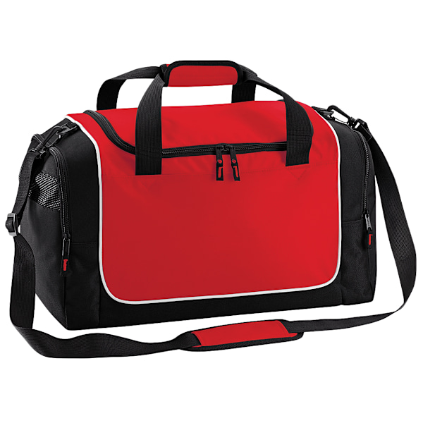 Quadra Teamwear Locker Duffel Bag (30 liter) One Size Classic Classic Red/Black/White One Size