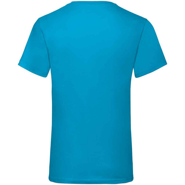 Fruit of the Loom Mens Value V Neck T-Shirt M Azure Azure M