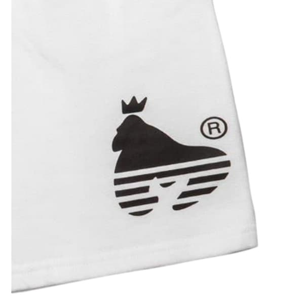 Money Herr Bomull Sport Sweatshorts M S Vit White M S