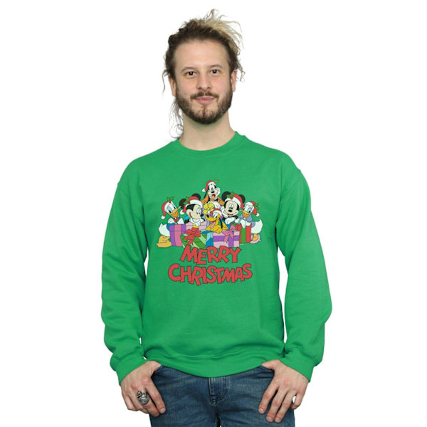 Disney Herr Mickey Mouse Och Vänner Jultröja XL Ir Irish Green XL