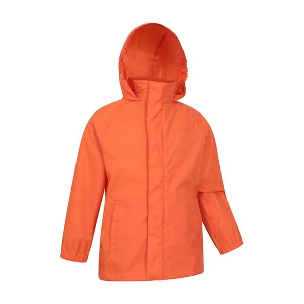 Mountain Warehouse Barn/Barn Pakka II Vattentät Jacka 3- Orange 3-4 Years