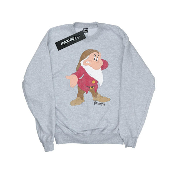 Disney Classic Grumpy Sweatshirt för män, M, Heather Grey Heather Grey M