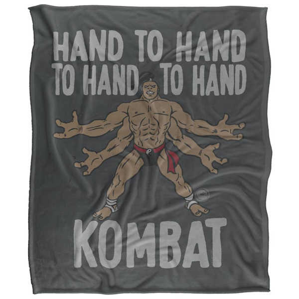 Mortal Kombat Hand To Hand Goro Filt En Storlek Flerfärgad Multicoloured One Size