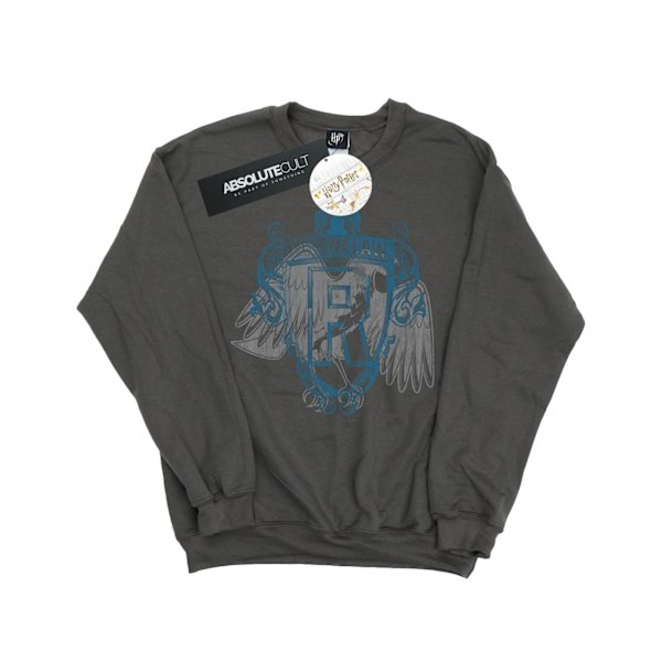 Harry Potter Herr Ravenclaw Raven Crest Sweatshirt L Charcoal Charcoal L