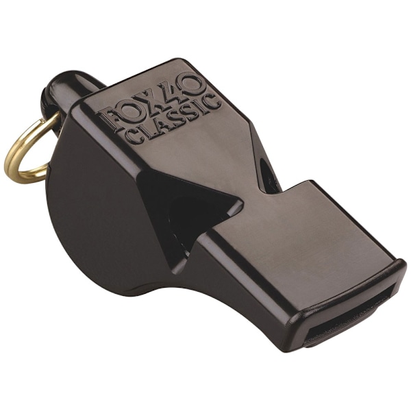 Fox 40 Classic Sports Whistle One Size Svart Black One Size