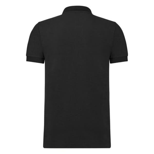 Russell Herr Stretch Kortärmad Pikétröja M Svart Black M
