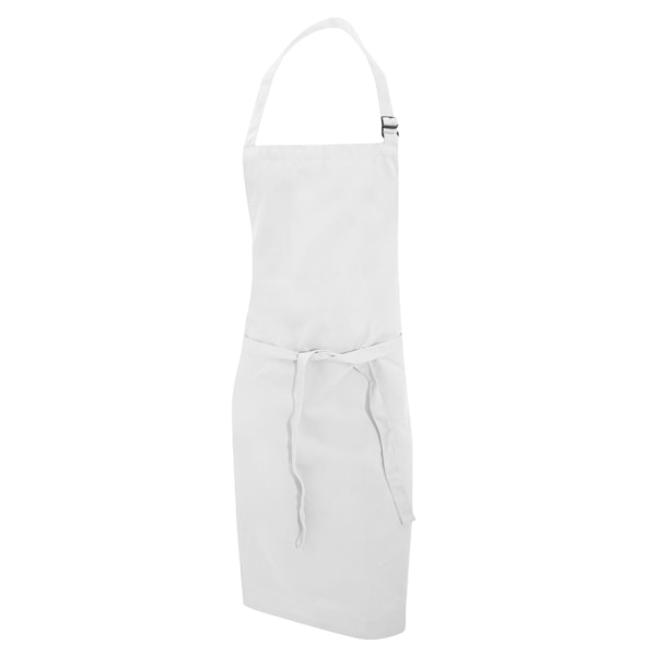 Dennys Flerfärgad Haklappsförkläde 28x36 tum En Storlek Vit White One Size