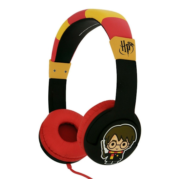 Harry Potter Chibi-hörlurar för barn, röd/gul/svart, en storlek Red/Yellow/Black One Size