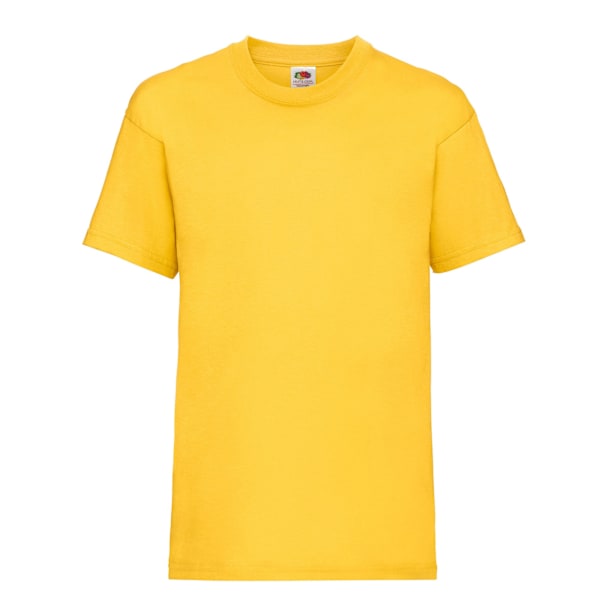 Fruit of the Loom Barn/Barn Value T-shirt 14-15 år Gul Yellow 14-15 Years