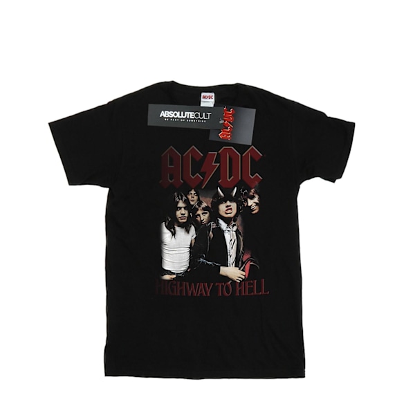 AC/DC Girls Highway To Hell Bomull T-shirt 9-11 år Svart Black 9-11 Years