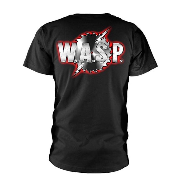 W.A.S.P Unisex Vuxen Första Album T-Shirt S Svart Black S