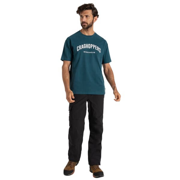 Craghoppers Herr Bedale Stretch Cargo Byxor 32R Svart Black 32R