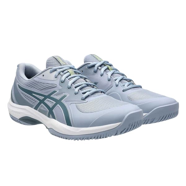 Asics Herr Game FF Logo Tennisskor 8 UK Grå Blå/Järn Grey Blue/Iron 8 UK