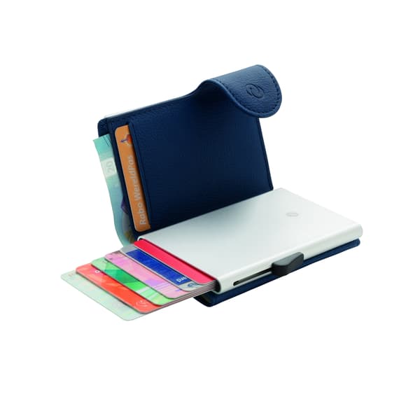 C-Secure RFID Plånbok och Korthållare Set One Size Blå Blue One Size
