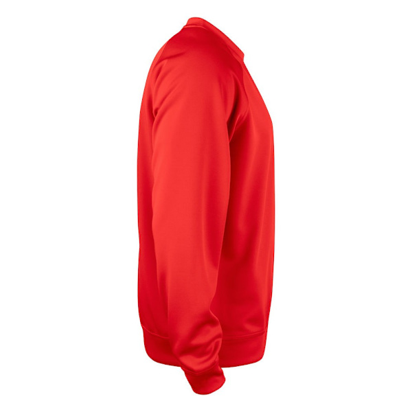 Clique Unisex Vuxen Basic Rundhalsad Aktiv Sweatshirt M Röd Red M