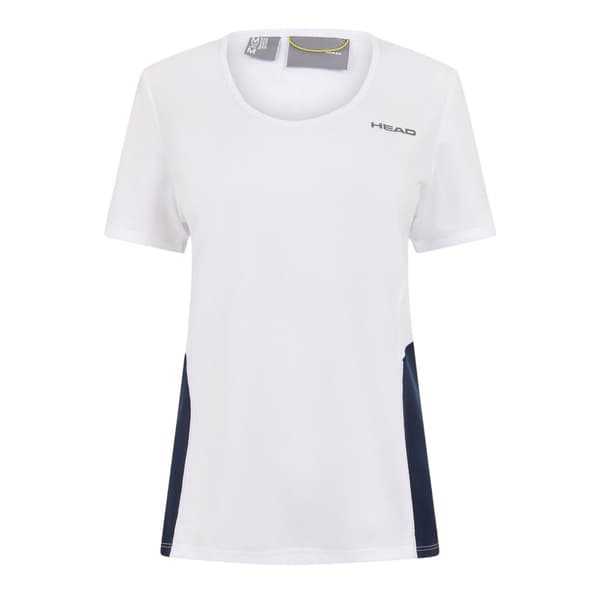 Head Dam/Dam Teknisk T-shirt S Vit/Marinblå White/Navy S