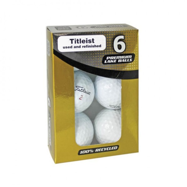Titleist golfbollar (paket med 6) One Size Vit White One Size