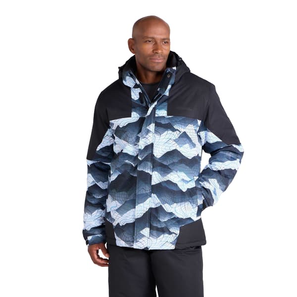 Mountain Warehouse Shadow II Tryckt Skidjacka Herr S Ljusgrå Light Grey S
