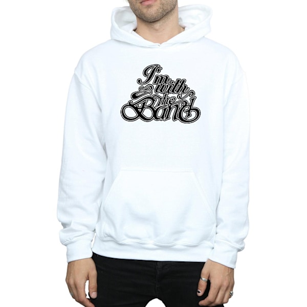 The Band Herr Hoodie L Vit White L