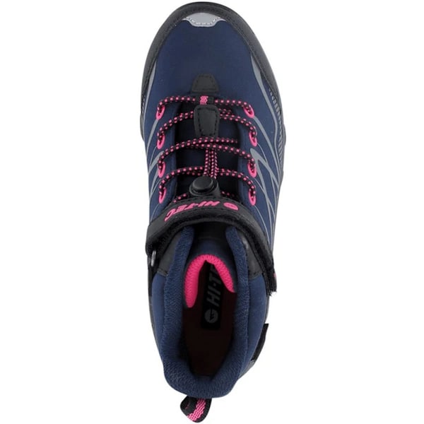 Hi-Tec Girls Blackout Mid Cut Vandringskängor 5 UK Marinblå/Magenta Navy/Magenta 5 UK