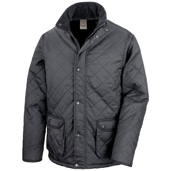 Result Urban Unisex Vuxen Cheltenham Vadderad Jacka 3XL Svart Black 3XL