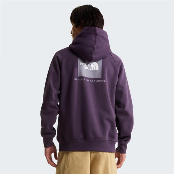 The North Face Herr Never Stop Exploring Bomullströja med huva Dusky Purple M