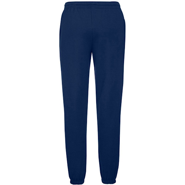 Fruit Of The Loom Herr Joggbyxor med Elastiska Muddar / Joggingbyxor Navy M