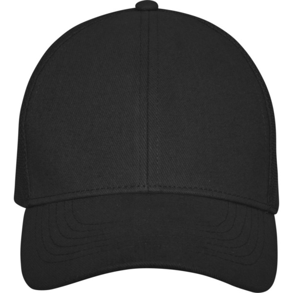 Elevate Unisex Adult Drake 6 Panel Trucker Cap One Size Solid B Solid Black One Size