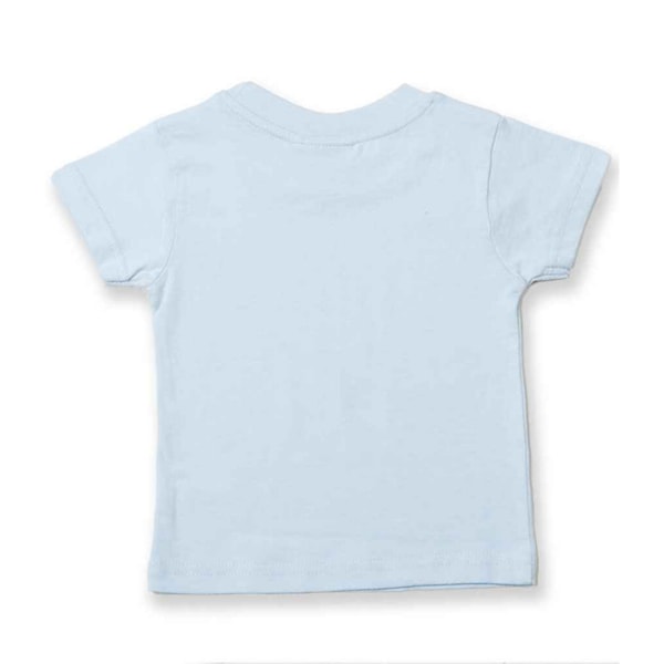 Larkwood Baby Plain T-Shirt 12-18 månader Ljusblå Pale Blue 12-18 Months