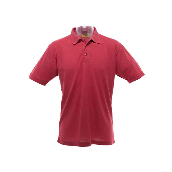 Ultimate Adults Unisex 50/50 Pique Polo 5XL Röd Red 5XL