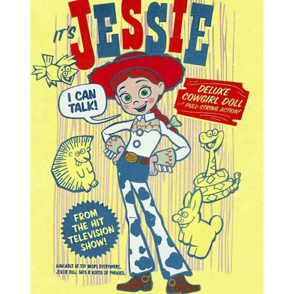 Toy Story Girls Jessie T-shirt 12-14 år Gul Yellow 12-14 Years