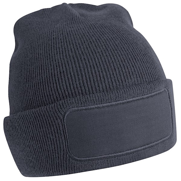 Beechfield Unisex Enfärgad Vintermössa / Huvudbonad (Perfekt för Graphite Grey One Size