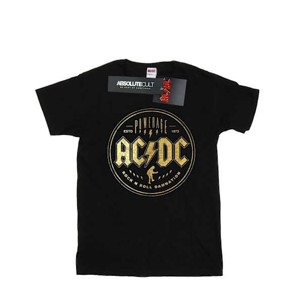 AC/DC Damnation Dam T-shirt i bomull för damer/kvinnor Black XL