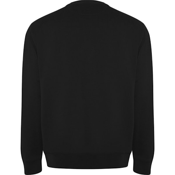 Roly Unisex Vuxen Batian Crew Neck Sweatshirt S Solid Black Solid Black S