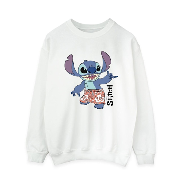 Disney Dam/Kvinnor Lilo & Stitch Bermuda Shorts Sweatshirt XX Sports Grey XXL